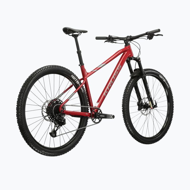 Női mountain bike KROSS Level 6.0 red/grey 3