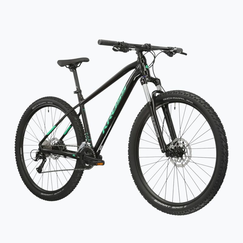 Hegyi kerékpár KROSS Level 1.0 black/green/gloss 2