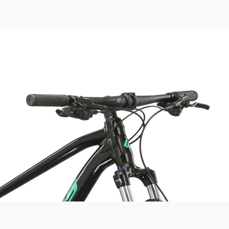 Hegyi kerékpár KROSS Level 1.0 black/green/gloss 6