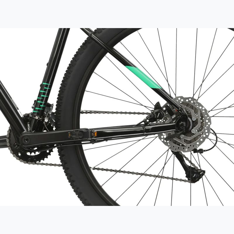 Hegyi kerékpár KROSS Level 1.0 black/green/gloss 10