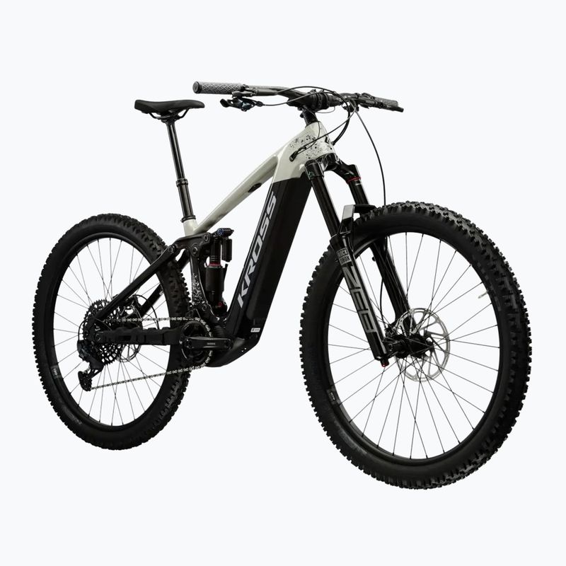 Férfi elektromos kerékpár KROSS Moon Boost 1.0 el. 630 Wh grey/black/gloss 2