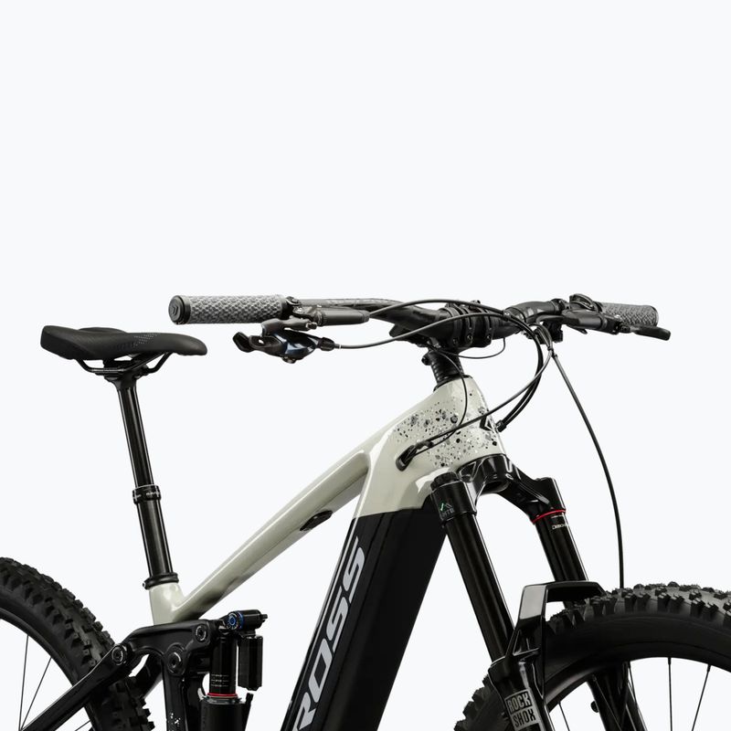 Férfi elektromos kerékpár KROSS Moon Boost 1.0 el. 630 Wh grey/black/gloss 4