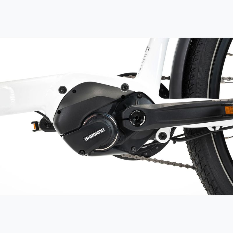 Elektromos kerékpár KROSS E-Cargo Space Platform el. white/black/gloss 14