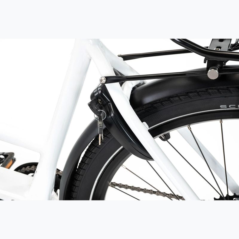 Elektromos kerékpár KROSS E-Cargo Space Platform el. white/black/gloss 16