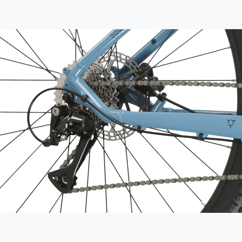 Hegyi kerékpár KROSS Hexagon 4.0 27,5" 2024 blue/black/gloss 11