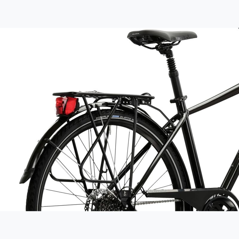 Férfi trekking kerékpár KROSS Trans 7.0 Bg black/grey/gloss 11