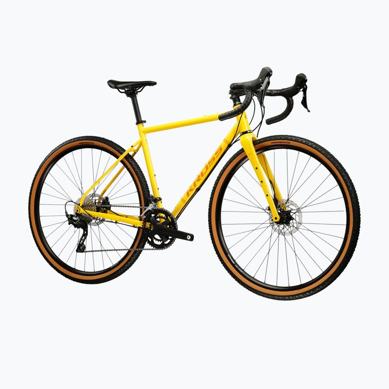 Gravel kerékpár KROSS Esker 4.0 yellow/orange/gloss 2
