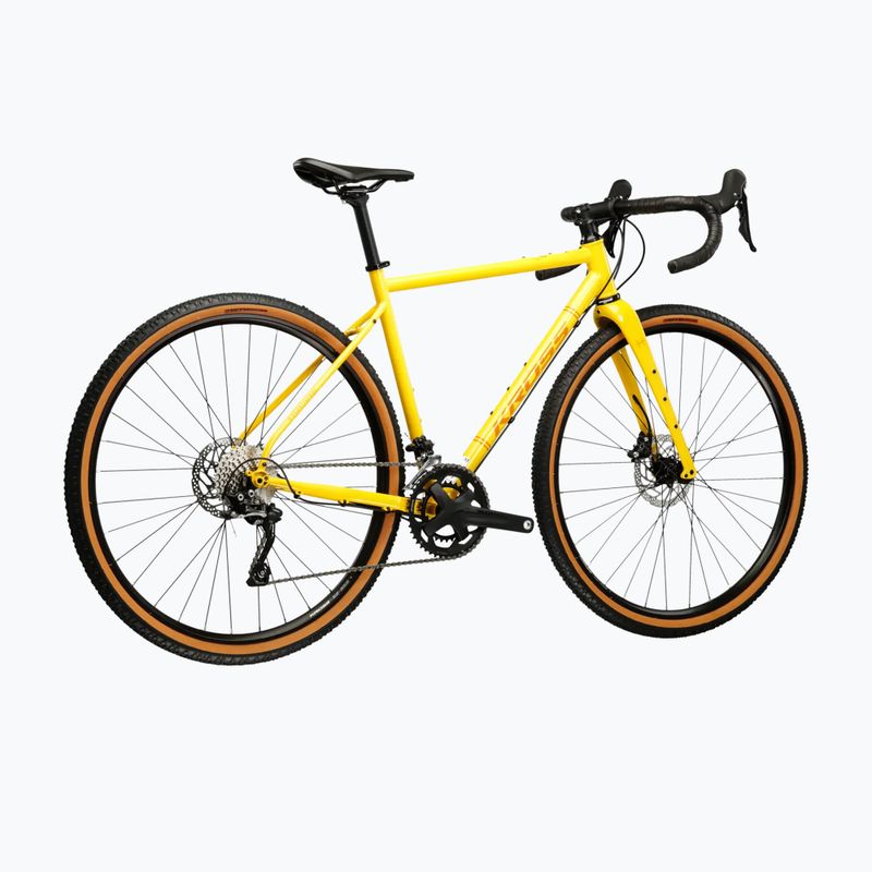 Gravel kerékpár KROSS Esker 4.0 yellow/orange/gloss 3