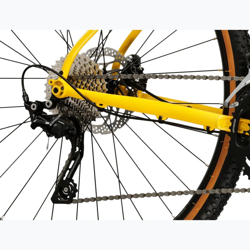 Gravel kerékpár KROSS Esker 4.0 yellow/orange/gloss 9