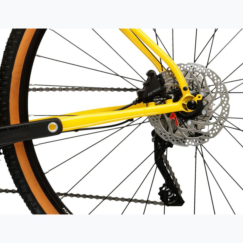 Gravel kerékpár KROSS Esker 4.0 yellow/orange/gloss 11