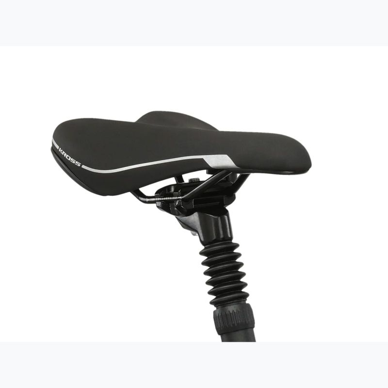 Férfi városi kerékpár KROSS Move 1.0 black/silver/gloss 10