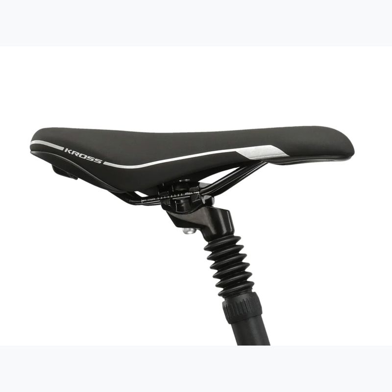 Férfi városi kerékpár KROSS Move 1.0 black/silver/gloss 11