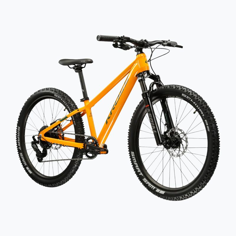 Gyermekkerékpár KROSS Level Jr 4.0 orange/green/gloss 2