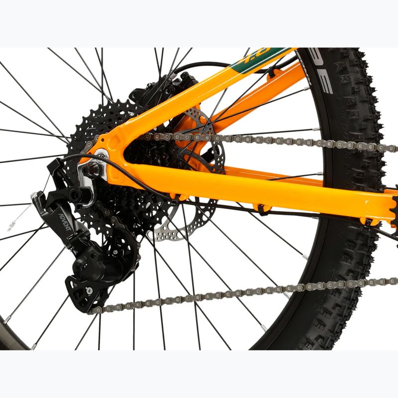 Gyermekkerékpár KROSS Level Jr 4.0 orange/green/gloss 8