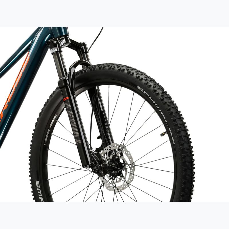 Gyermekkerékpár KROSS Level Jr 5.0 turquoise/orange/gloss 5