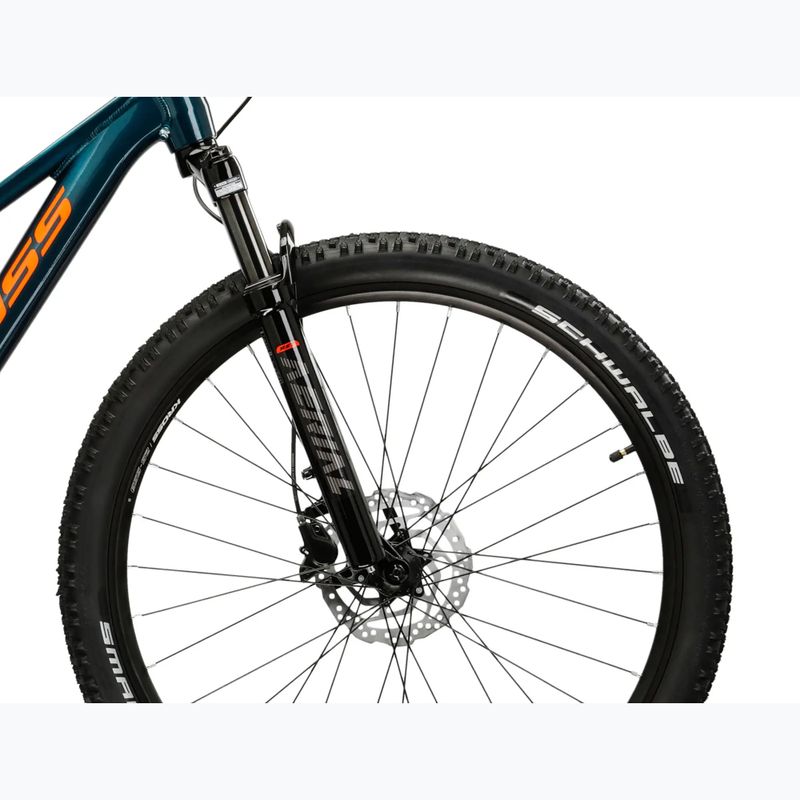 Gyermekkerékpár KROSS Level Jr 5.0 turquoise/orange/gloss 6