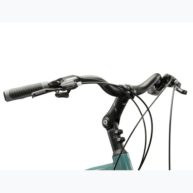 Férfi trekking kerékpár KROSS Trans 3.0 green/silver/gloss 4