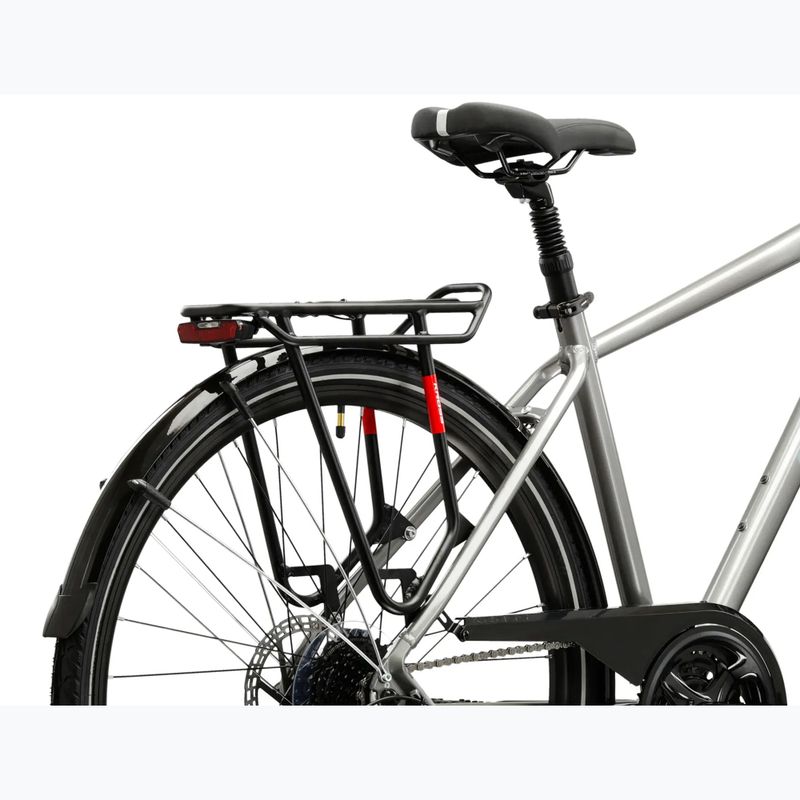 Férfi trekking kerékpár KROSS Trans 3.0 silver/blue/gloss 11