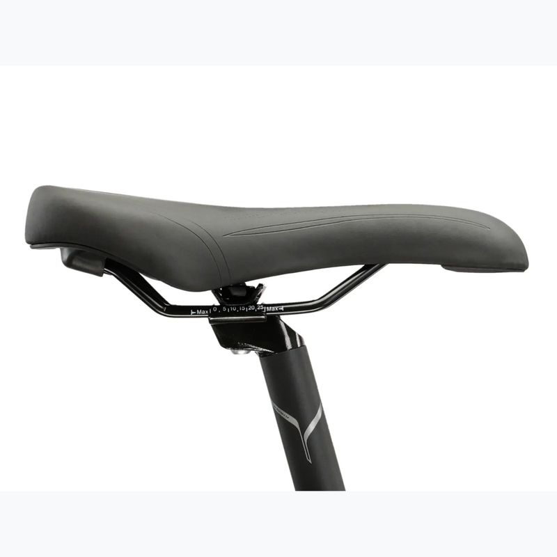 Férfi trekking kerékpár KROSS Trans 1.0 black/silver/gloss 12