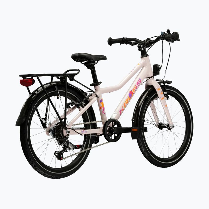 Gyermekkerékpár KROSS Lea Mini 3.0 Eq W pink/pink/gloss 3