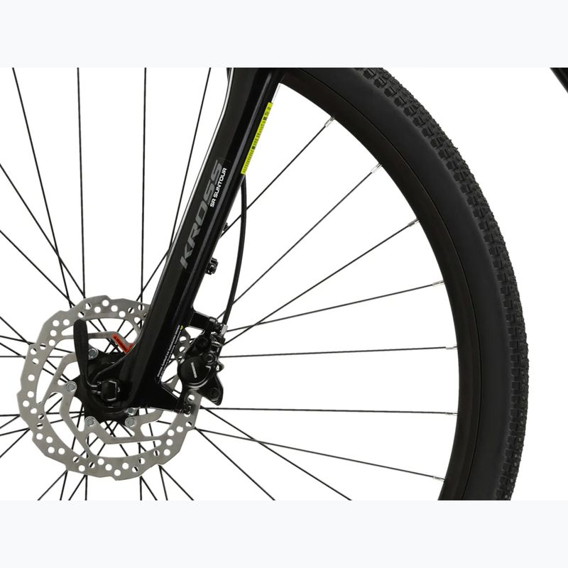 Női cross kerékpár KROSS Evado 7.0 In black/purple/gloss 7