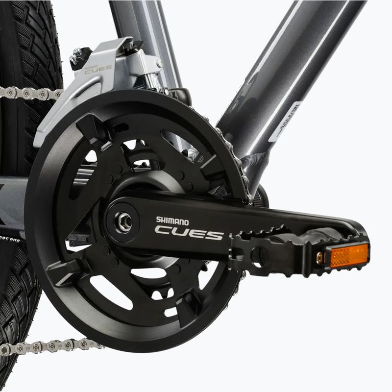 Cross kerékpár KROSS Evado 5.0 grey/black/gloss 8