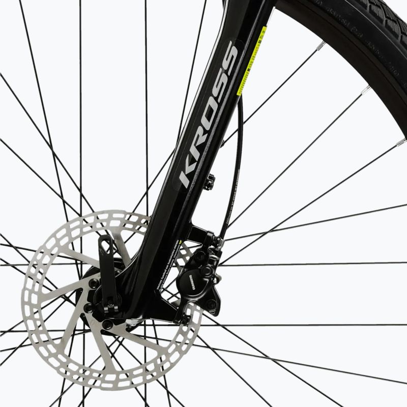 Női cross kerékpár KROSS Evado 5.0 In grey/blue/gloss 7