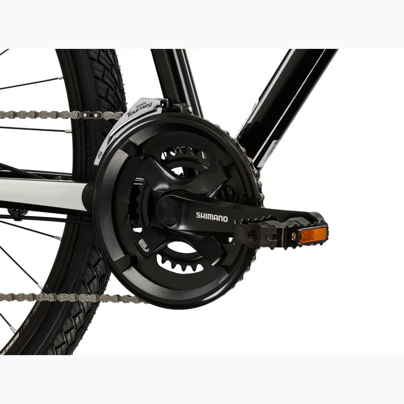 Cross kerékpár KROSS Evado 4.0 black/silver 9