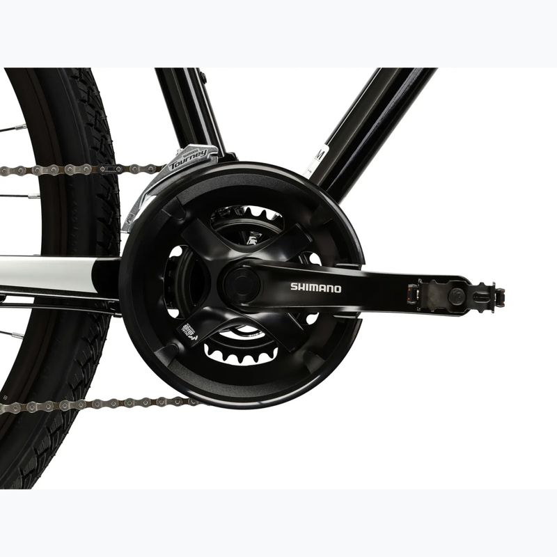 Cross kerékpár KROSS Evado 4.0 black/silver 10