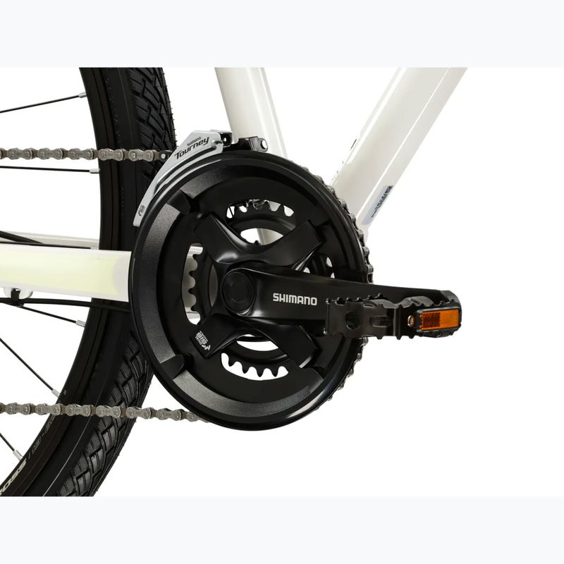 Női cross kerékpár KROSS Evado 4.0 In grey/navy/gloss 9