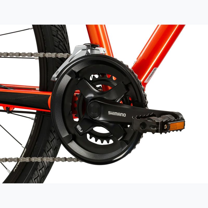 Cross kerékpár KROSS Evado 3.0 orange/black/gloss 9