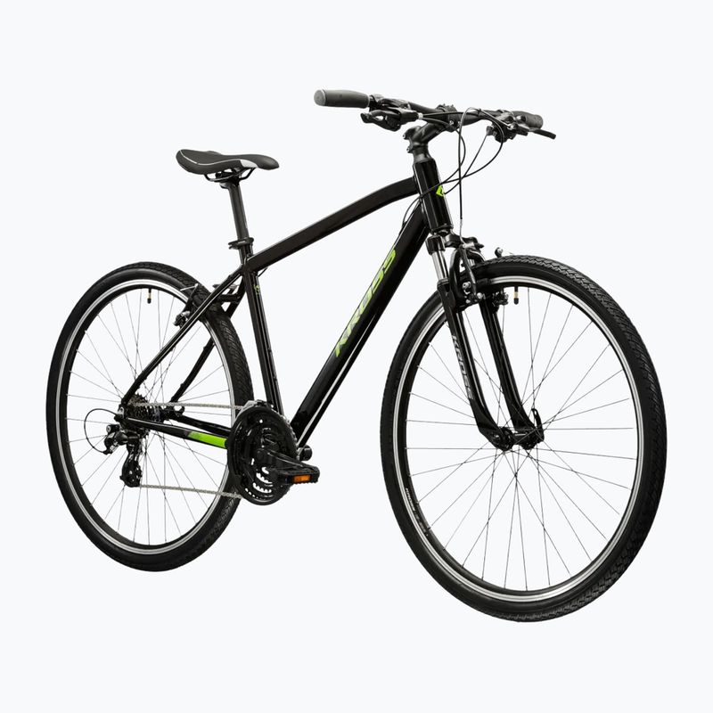 Cross kerékpár KROSS Evado 2.0 black/green/gloss 2