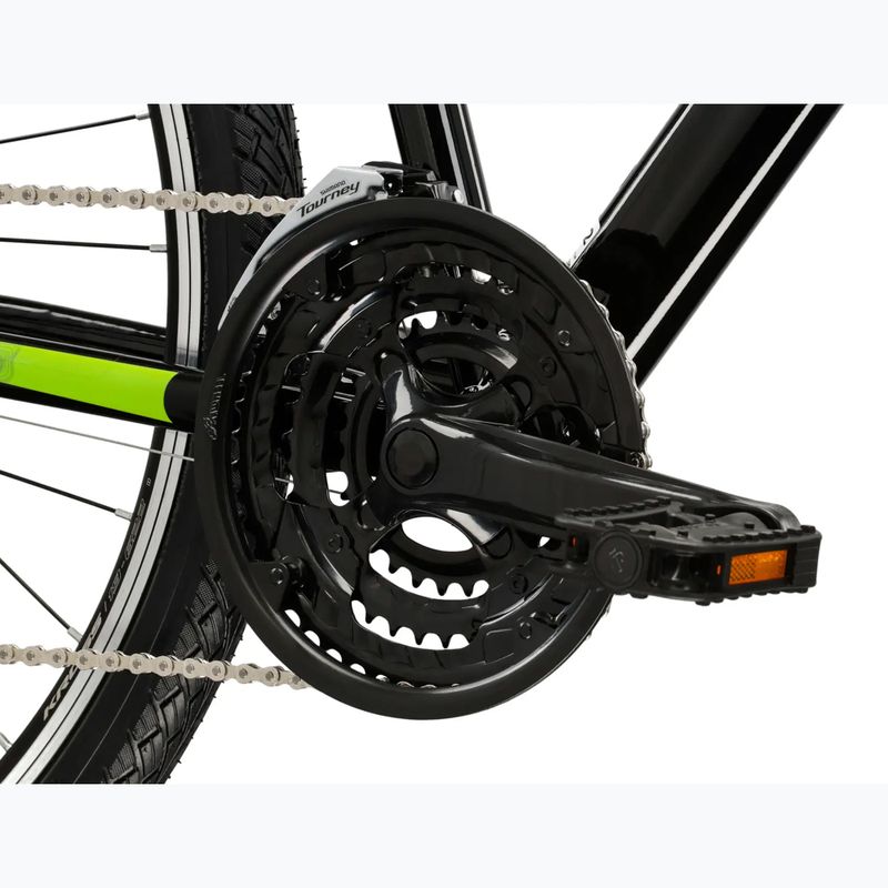 Cross kerékpár KROSS Evado 2.0 black/green/gloss 8