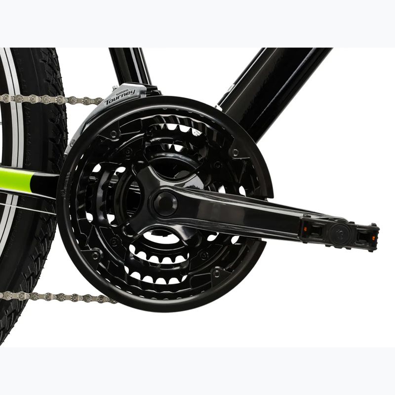 Cross kerékpár KROSS Evado 2.0 black/green/gloss 9