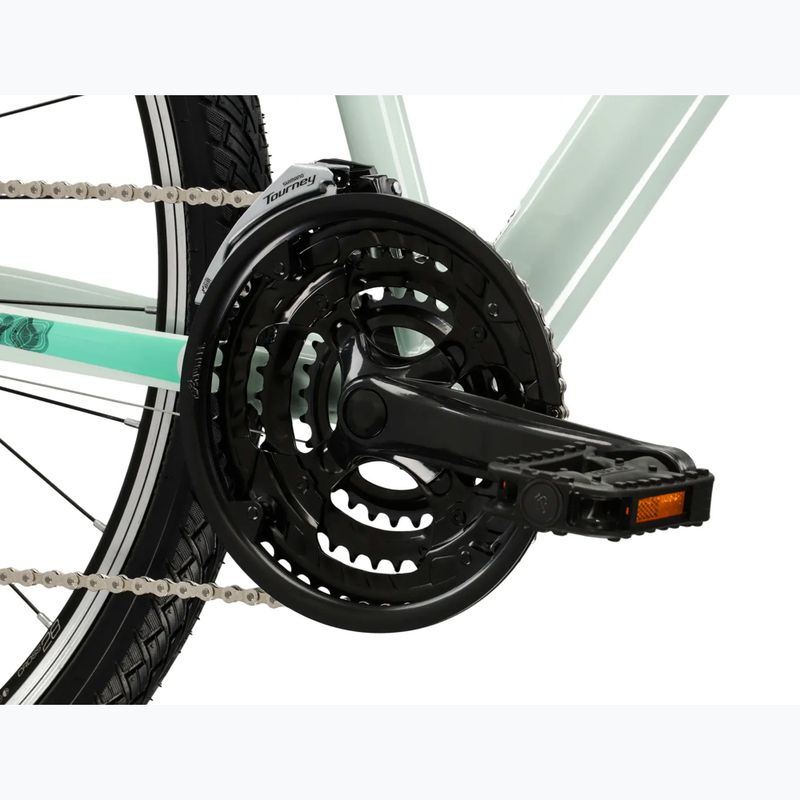 Női cross kerékpár KROSS Evado 2.0 In mint/black/gloss 8