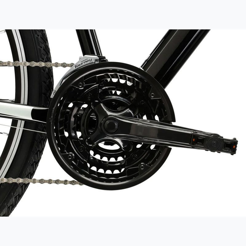 Női cross kerékpár KROSS Evado 2.0 In black/pink/gloss 9