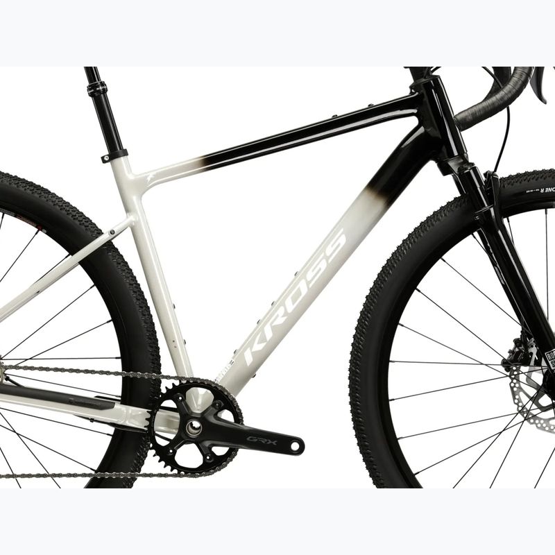 Gravel kerékpár KROSS Esker TR black/grey/gloss 10