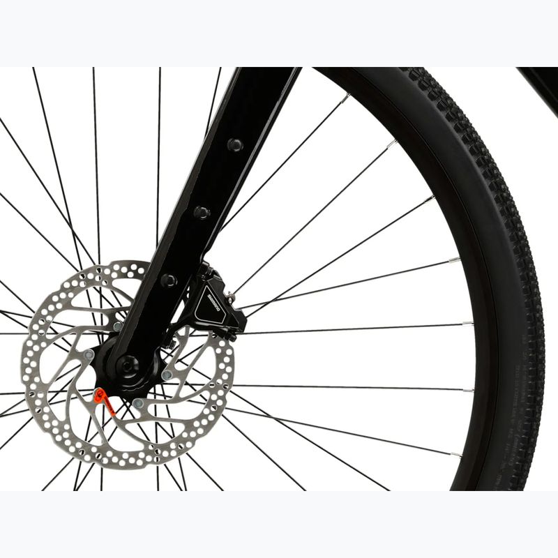 Gravel kerékpár KROSS Esker FL black/green/gloss 8