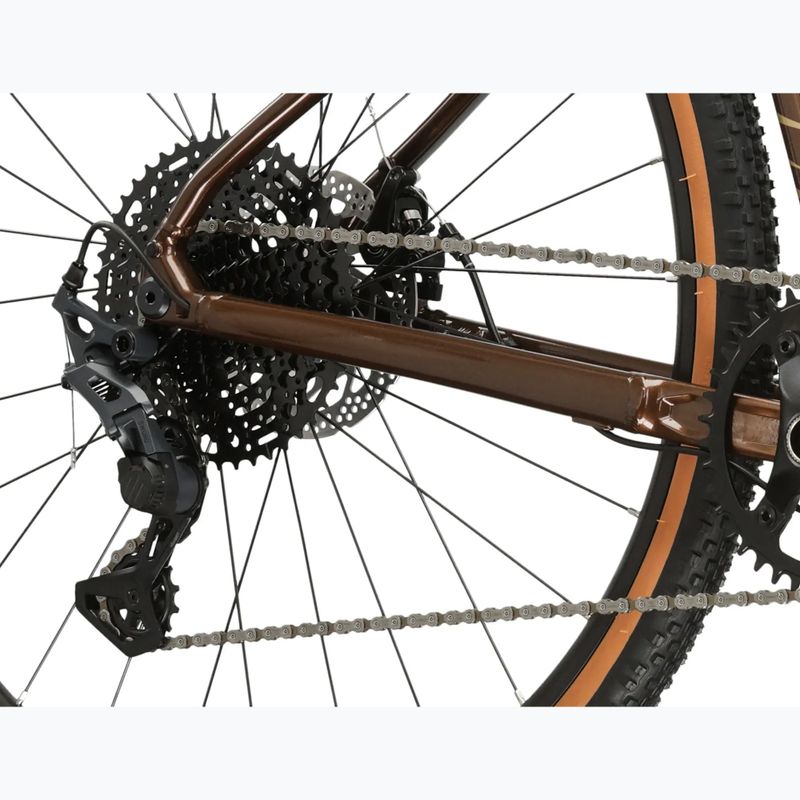 Gravel kerékpár KROSS Esker 2.0 brown/beige/gloss 9