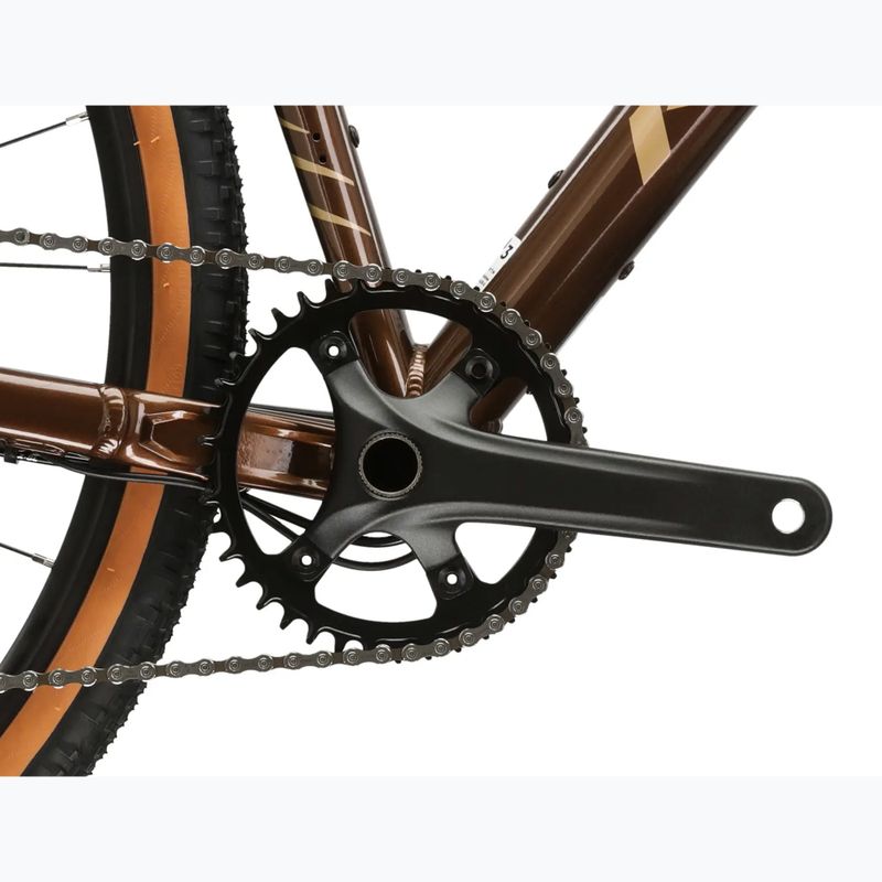 Gravel kerékpár KROSS Esker 2.0 brown/beige/gloss 11