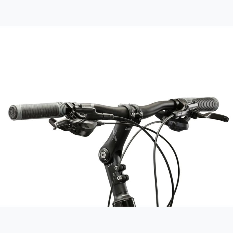 Férfi trekking kerékpár KROSS Trans 7.0 black/silver/gloss 4