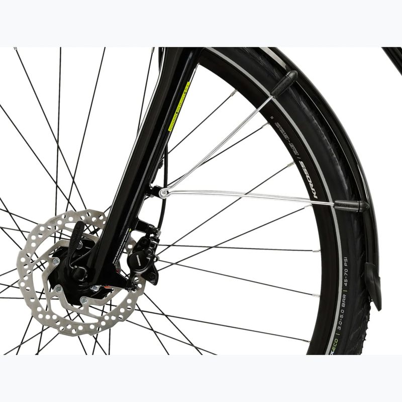 Férfi trekking kerékpár KROSS Trans 7.0 black/silver/gloss 7