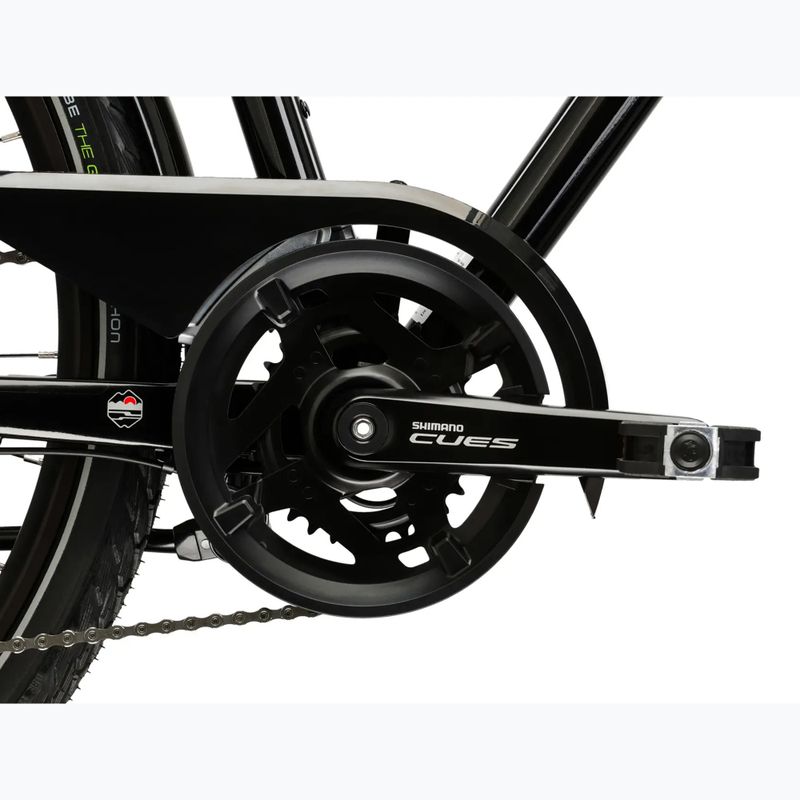 Férfi trekking kerékpár KROSS Trans 7.0 black/silver/gloss 10