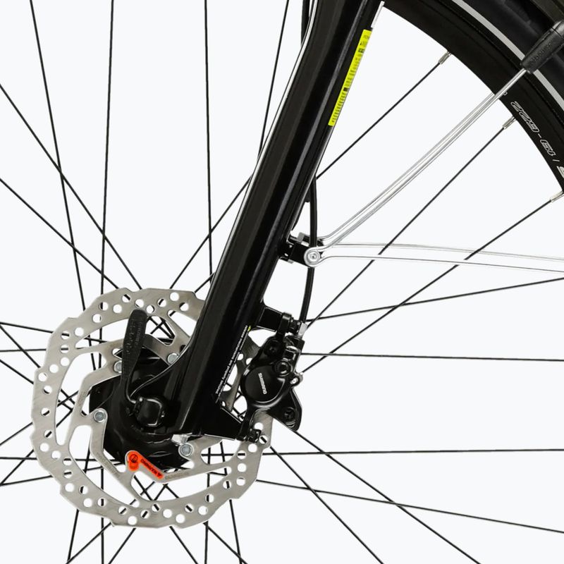 Férfi trekking kerékpár KROSS Trans 5.0 brown/silver/gloss 7