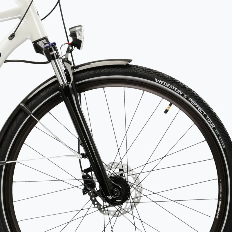 Férfi trekking kerékpár KROSS Trans 5.0 grey/navy/gloss 6