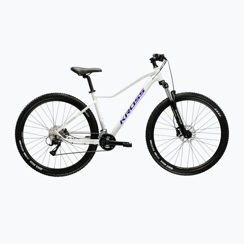 Női mountain bike KROSS Lea 4.0 in 27.5 pearl/purple/gloss