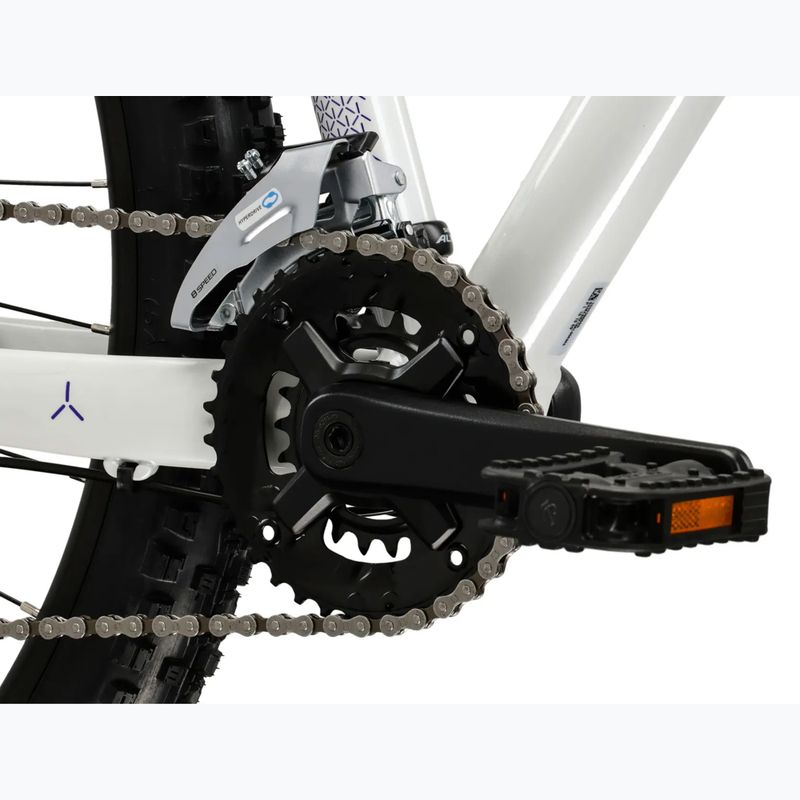 Női mountain bike KROSS Lea 4.0 in 27.5 pearl/purple/gloss 9