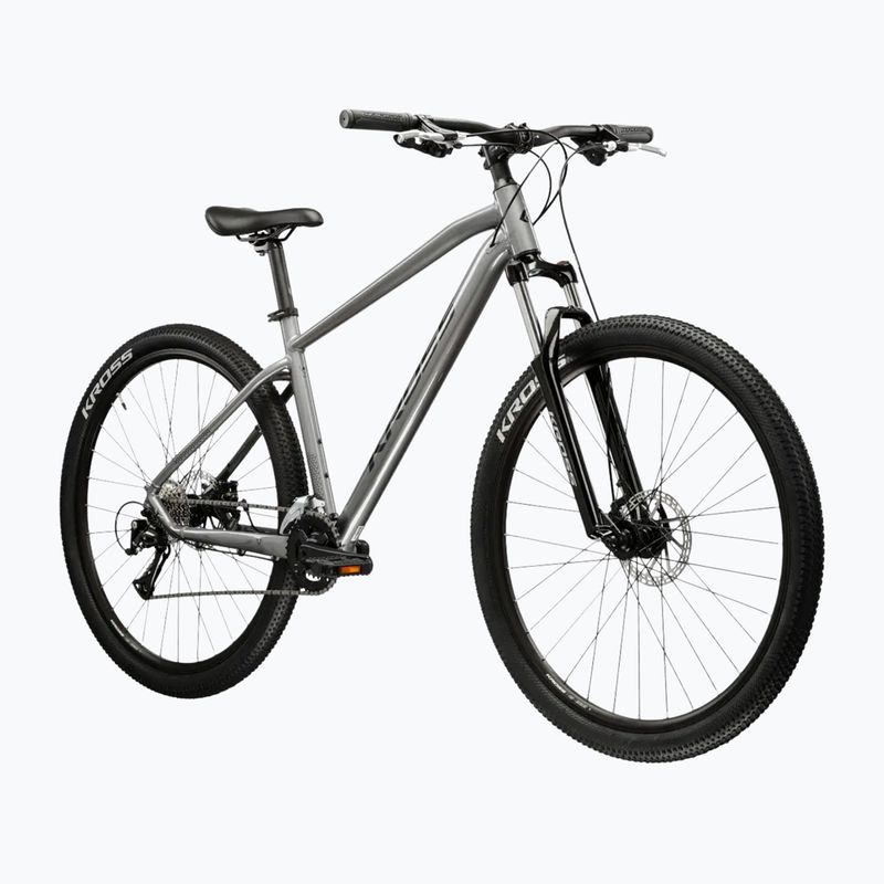 Hegyi kerékpár KROSS Hexagon 3.0 29" grey/navy/gloss 2
