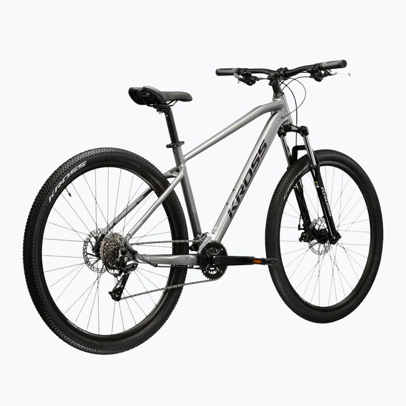 Hegyi kerékpár KROSS Hexagon 3.0 29" grey/navy/gloss 3