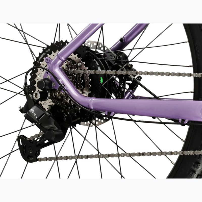 Női elektromos kerékpár KROSS Lea Boost 1.0 522Wh purple/pink/gloss 8